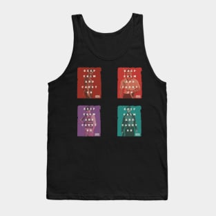 Keep Calm And Carry On x4 STICKERS Henry cavill Alan ritchson Alex Pettyfer Tank Top